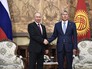 Президент России Владимир Путин и президент Киргизии Алмазбек Атамбаев Президент России Владимир Путин и президент Киргизии Алмазбек Атамбаев