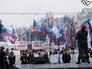 Участники митинга в Луганске в поддержку требований глав ЛНР и ДНР к Киеву прекратить экономическую и транспортную блокаду Донбасса Участники митинга в Луганске в поддержку требований глав ЛНР и ДНР к Киеву прекратить экономическую и транспортную блокаду Донбасса