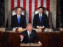 Президент США Дональд Трамп выступает перед Конгрессом Президент США Дональд Трамп выступает перед Конгрессом