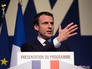 Кандидат в президенты Франции, лидер движения "En Marche" Эммануэль Макрон Кандидат в президенты Франции, лидер движения "En Marche" Эммануэль Макрон