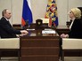 Президент России Владимир Путин и председатель Счётной палаты Татьяна Голикова Президент России Владимир Путин и председатель Счётной палаты Татьяна Голикова