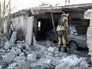 Результат обстрела жилых кварталов Донецка Результат обстрела жилых кварталов Донецка