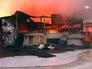 Последствия пожара в ангаре Последствия пожара в ангаре
