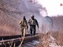 Блокада железной дороги в Донбассе Блокада железной дороги в Донбассе