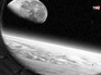 Земля и Луна из иллюминатора Земля и Луна из иллюминатора