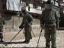 Работа российских саперов в Сирии Работа российских саперов в Сирии