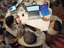 Военнослужащие кибер-центра Центрального командования США Военнослужащие кибер-центра Центрального командования США