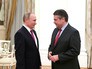 Президент России Владимир Путин и глава МИД ФРГ Зигмар Габриэль Президент России Владимир Путин и глава МИД ФРГ Зигмар Габриэль