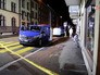 Полиция Швейцарии на месте происшествия Полиция Швейцарии на месте происшествия