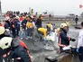 Место крушения вертолета с россиянами в Стамбуле Место крушения вертолета с россиянами в Стамбуле