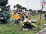 Место крушения вертолета с россиянами в Стамбуле Место крушения вертолета с россиянами в Стамбуле