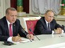 Владимир Путин и Реджеп Тайип Эрдоган на пресс-конференции Владимир Путин и Реджеп Тайип Эрдоган на пресс-конференции