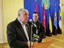 Украинский радикал Дмитрий Резниченко на заседании Госслужбы по делам ветеранов Украины Украинский радикал Дмитрий Резниченко на заседании Госслужбы по делам ветеранов Украины