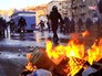 Полиция Италии препядствует уличным беспорядкам Полиция Италии препядствует уличным беспорядкам