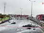 Место крушения вертолета с россиянами в Стамбуле Место крушения вертолета с россиянами в Стамбуле