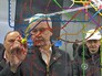 Сергей Собянин на открытии новой станции Сергей Собянин на открытии новой станции