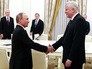 Президент России Владимир Путин и премьер-министр Баварии Хорст Зеехофер Президент России Владимир Путин и премьер-министр Баварии Хорст Зеехофер