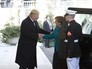 Президент США Дональд Трамп и канцлер Германии Ангела Меркель во время встречи Президент США Дональд Трамп и канцлер Германии Ангела Меркель во время встречи