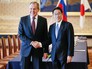 Глава МИД России Сергей Лавров и министр иностранных дел Японии Фумио Кисида Глава МИД России Сергей Лавров и министр иностранных дел Японии Фумио Кисида