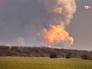 Взрыв на складе боеприпасов на Украине Взрыв на складе боеприпасов на Украине