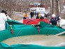 Ликвидация последствий разлива нефтепродуктов в водоеме Ликвидация последствий разлива нефтепродуктов в водоеме