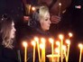 Мария Максакова на церемонии прощания с Денисом Вороненковым Мария Максакова на церемонии прощания с Денисом Вороненковым