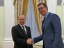 Владимир Путин и председатель правительства Сербии Александр Вучича Владимир Путин и председатель правительства Сербии Александр Вучича