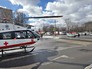 Медицинский вертолет на месте происшествия Медицинский вертолет на месте происшествия