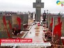 Украинские националисты облили краской надгробия поляков воевавших во время Второй мировой войны Украинские националисты облили краской надгробия поляков воевавших во время Второй мировой войны