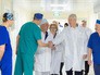 Сергей Собянин на открытии операционного блока в НИИ Склифосовского Сергей Собянин на открытии операционного блока в НИИ Склифосовского