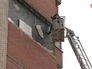 Обрушение облицовки в жилом доме в Петербурге Обрушение облицовки в жилом доме в Петербурге
