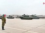 Репетиция Парада Победы на военном полигоне в Алабине Репетиция Парада Победы на военном полигоне в Алабине