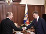Президент России Владимир Путин и министр транспорта Максим Соколов Президент России Владимир Путин и министр транспорта Максим Соколов
