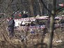 На месте крушения польского правительственного самолета Ту-154 под Смоленском На месте крушения польского правительственного самолета Ту-154 под Смоленском
