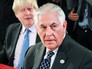 Госсекретарь США Рекс Тиллерсон и глава МИД Великобритании Борис Джонсон Госсекретарь США Рекс Тиллерсон и глава МИД Великобритании Борис Джонсон