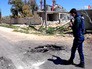 Посановочная съемка на месте применения химического оружия в Сирии Посановочная съемка на месте применения химического оружия в Сирии