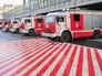 Пожарные машины у стадиона ЦСКА Пожарные машины у стадиона ЦСКА
