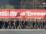 Военнослужащие КНДП на демонстрации Военнослужащие КНДП на демонстрации