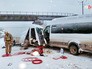 Последствия ДТП с двумя микроавтобусами Последствия ДТП с двумя микроавтобусами