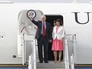 Вице-президент США Майк Пенс во время прибытия в Сеул Вице-президент США Майк Пенс во время прибытия в Сеул