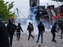 Участники акции протеста во Франции Участники акции протеста во Франции