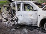 Последствия обстрела автомобиля наблюдателей ОБСЕ в Донбассе Последствия обстрела автомобиля наблюдателей ОБСЕ в Донбассе