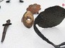 Найденные ценности на месте раскопок Найденные ценности на месте раскопок