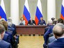 Валентина Матвиенко, Владимир Путин и Вячеслав Володин Валентина Матвиенко, Владимир Путин и Вячеслав Володин