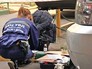 Криминалисты на месте происшествия в Москве Криминалисты на месте происшествия в Москве