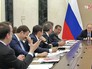 Владимир Путин слушает доклад Владимира Мединского Владимир Путин слушает доклад Владимира Мединского