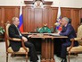 Президент России Владимир Путин и глава Республики Северная Осетия – Алания Вячеслав Битаров Президент России Владимир Путин и глава Республики Северная Осетия – Алания Вячеслав Битаров