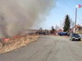 Лесные пожары подошли к домам Лесные пожары подошли к домам
