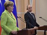 Президент России Владимир Путин и канцлер Германии Ангела Меркель Президент России Владимир Путин и канцлер Германии Ангела Меркель