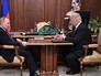Президент России Владимир Путин и председатель Федерации независимых профсоюзов России Михаил Шмаков Президент России Владимир Путин и председатель Федерации независимых профсоюзов России Михаил Шмаков